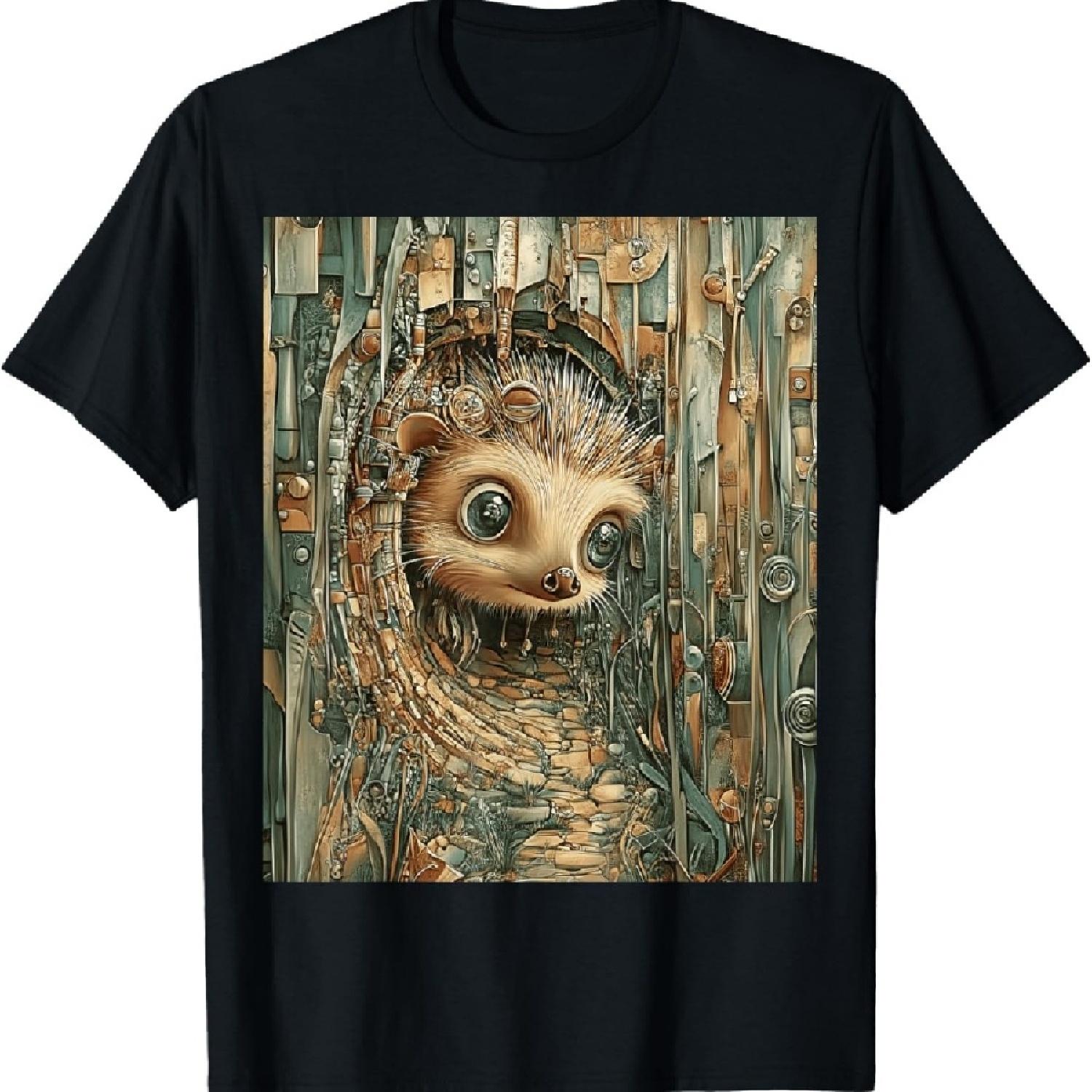 

Cyberpunk Hedgehog T-Shirt S