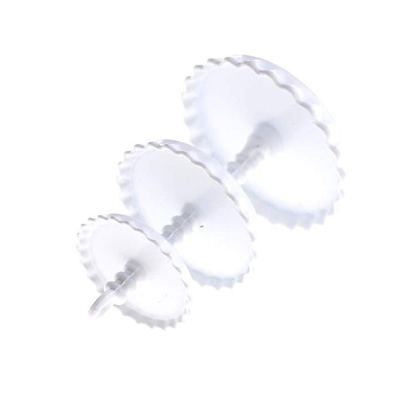 1Pcs White 1/12 Dollhouse Miniature 3 Layer Metal Desserts Snack Rack Stand