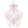 Ceiling Light with Beads Round E14
