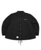 Womens Balloon N/C Coach Jacket - Black