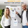 Pack of 12 Colorful Magnetic Clips for Fridge Office Whiteboard Memos Photo Note Paper Organizers Holders Magnets Decors