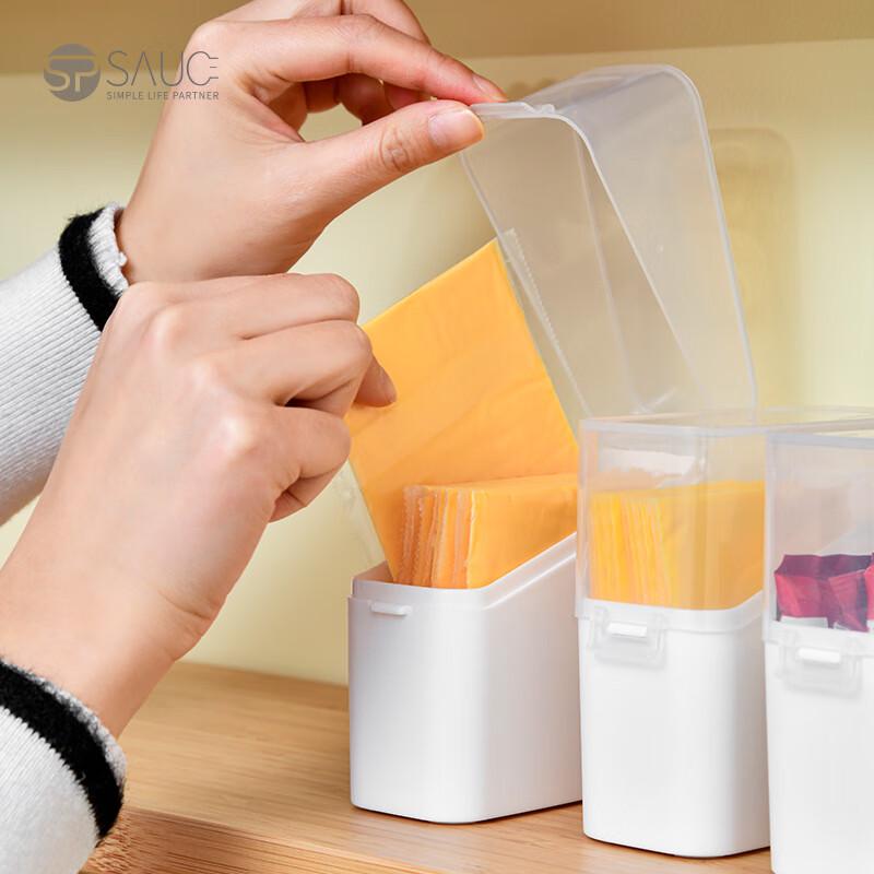 SP SAUCE Refrigerator Cheese & Butter Storage Container