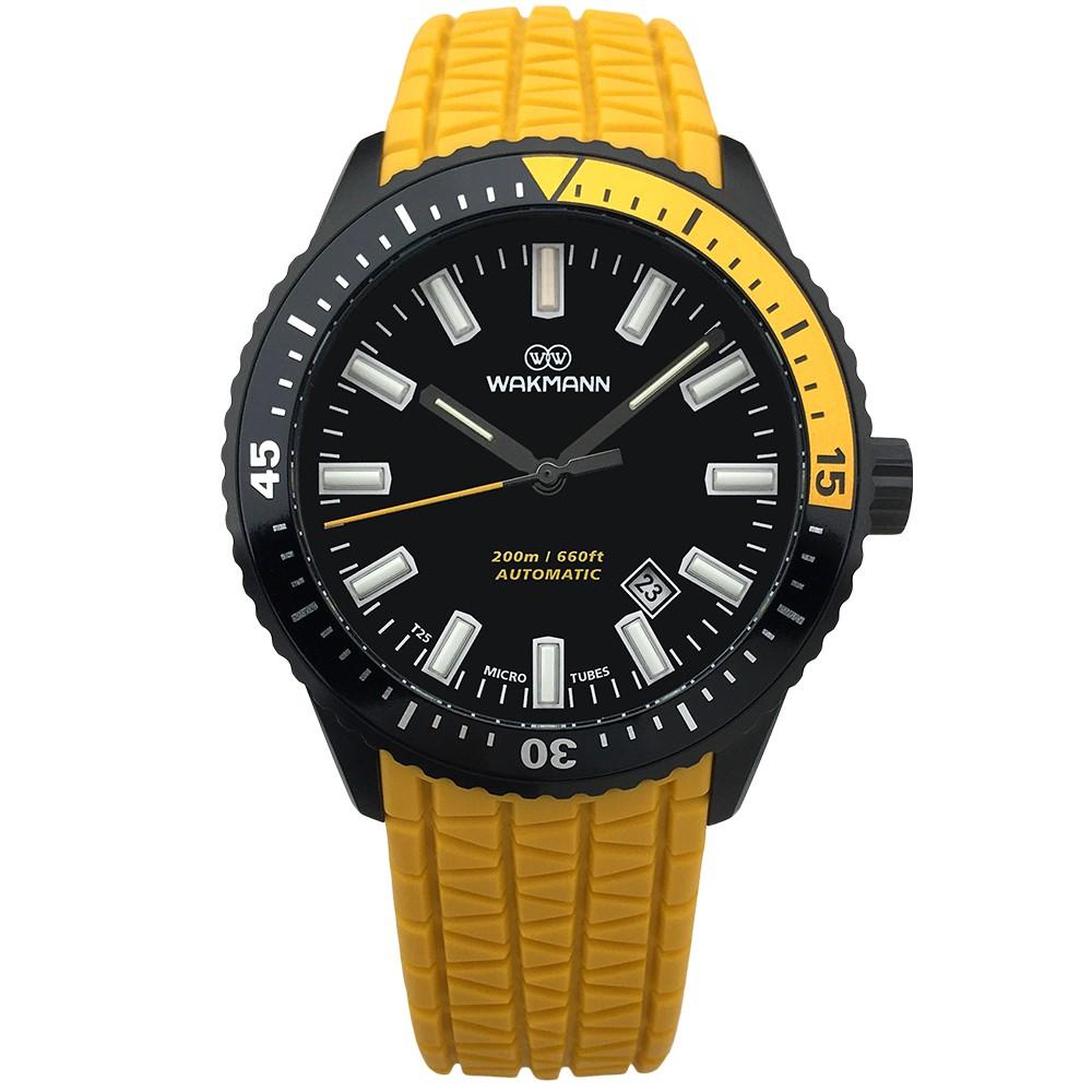 

WAKMANN наручные механические швейцарские мужские часы WM0903.595.21BKYL2