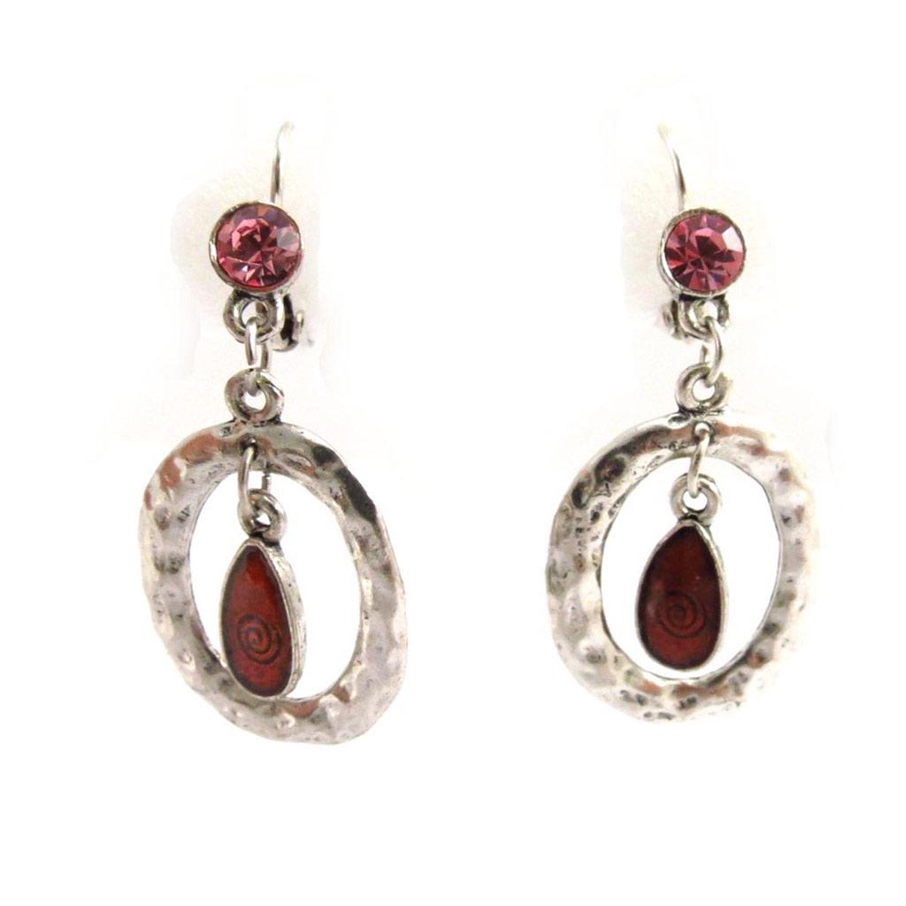 Les Trésors De Lily [J5974] - Designer Sleepers 'Cunegonde' Silver Red