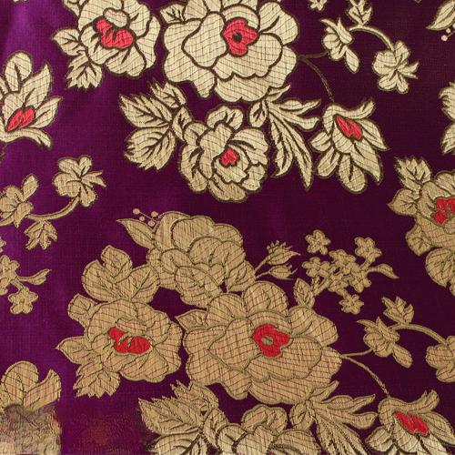 

Spun Gold Silver Jacquard Cloth Ancient Han Costume Cheongsam COS Clothing Fabric Brocade Stage Clothing Accessories 100x150cm