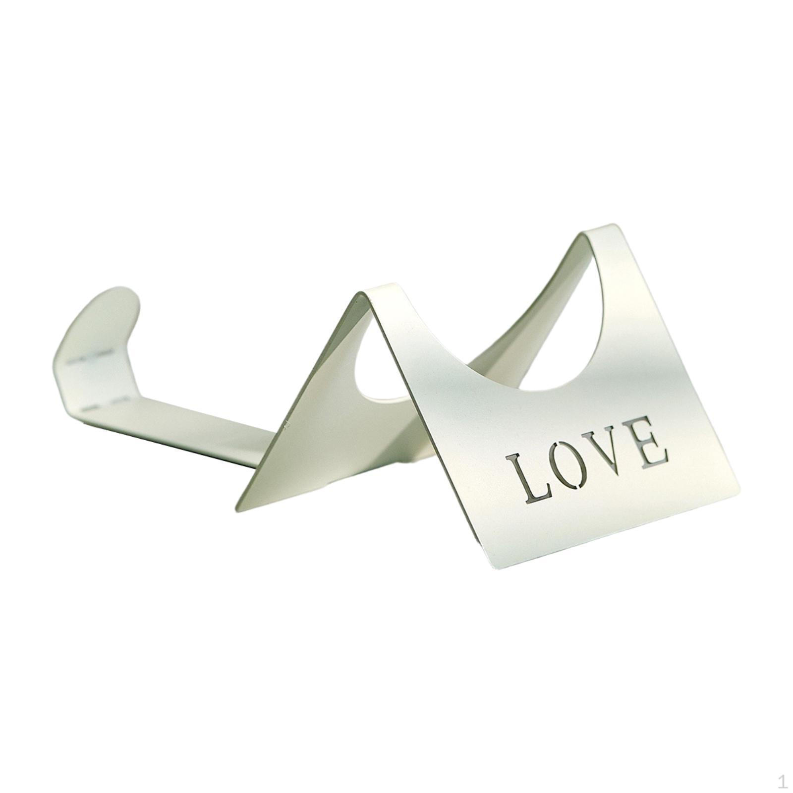 

Bottle Holder for Countertop Tabletop Iron Organizer Display Rack Stable And Suitable Bar Cellar белый