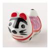 TAMAKI Essstäbchenablage, Hund Hariko, Rosa, 5x2.5x3.4cm, Hergestellt in Japan, T-753507