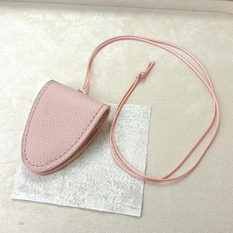 Korean Trendy Eyeglasses Storage Bag Lanyard Magnetic Portable Pu Leather Case Cover Sunglasses Key Case Reading Glasses Bag