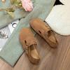 Women's Spring New Retro Ugly Cute Beanie Shoes, Pregnant Women Soft-soled Lazy Boken Shoes