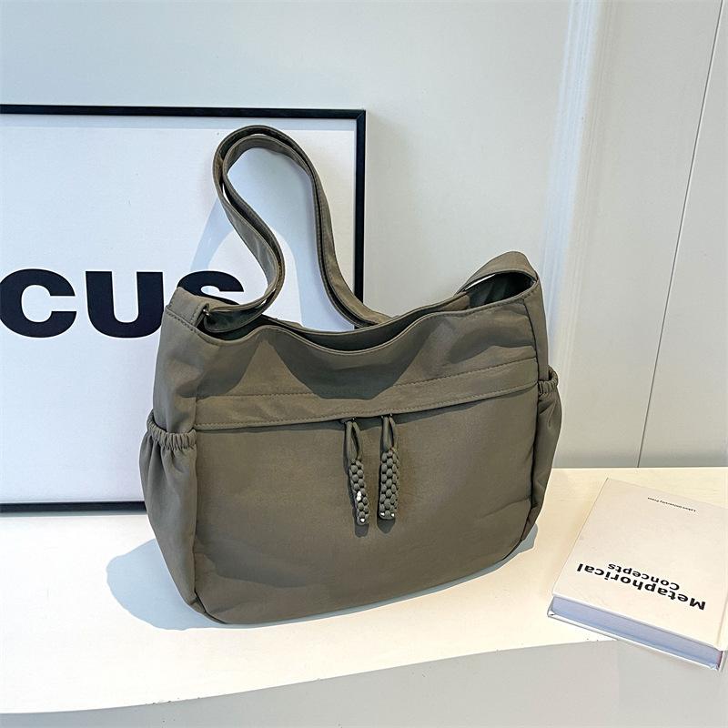 2025 New Large-capacity Bag Women's Tote Bag Fashionable Versatile Shoulder Messenger Bag Cloth Bag High-end Dumpling Bag