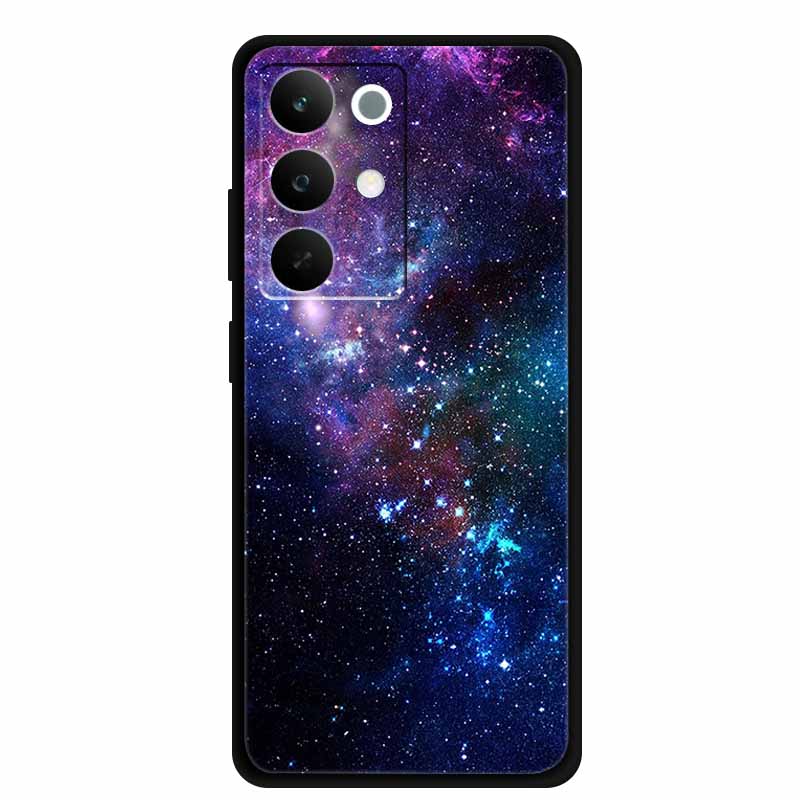 

Чохол для телефону Realme C85 5G 2025 Квіти Чорний Силіконовий М яка Задня Кришка Чохол Для Realme C85 Pro Чохол 6.8 C 85 Pro Coque Funda Realme C85 Pro