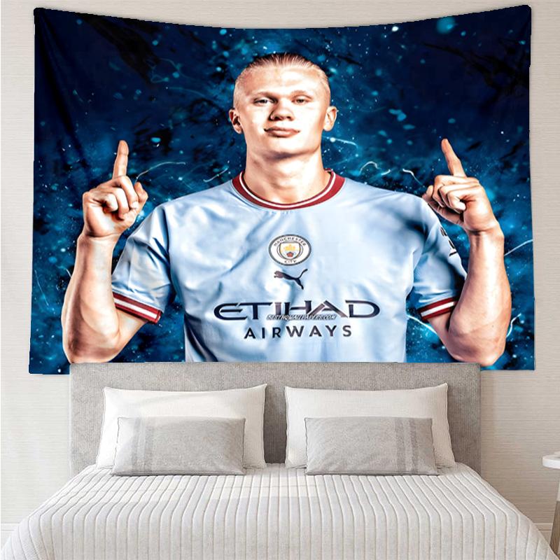 Haaland Tapestry Hanging for Bedroom,Livingroom, Playroom,Decor Art Room Wall Tapestry Holiday and Birthday Gifts