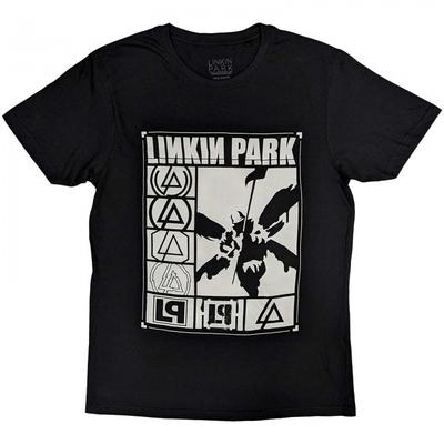 Linkin Park Unisex Adult Rectangle Logo T-Shirt