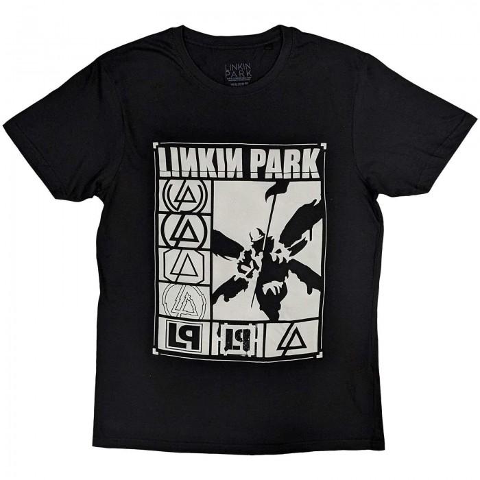 Tricou Linkin Park Unisex pentru adulți cu logo dreptunghiular