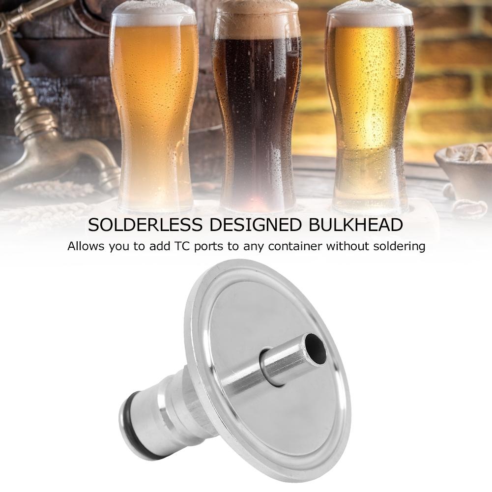 1.5in Gas/ Liquid Stainless Steel  Lock Post Adapter Clamp to  Connector Adapter Beer Brewing dispenser equipment