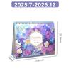 2026 Small Desk Calendar Mokani Standing Desktop Calendar July 2025-December 2026 Academic Flip Calender For Student Home