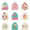Customized Photo Aprons Kitchen Apron for Woman Waist Baking Bib Kitchen Cooking Pinafore Cleaning Tools  tablier enfant