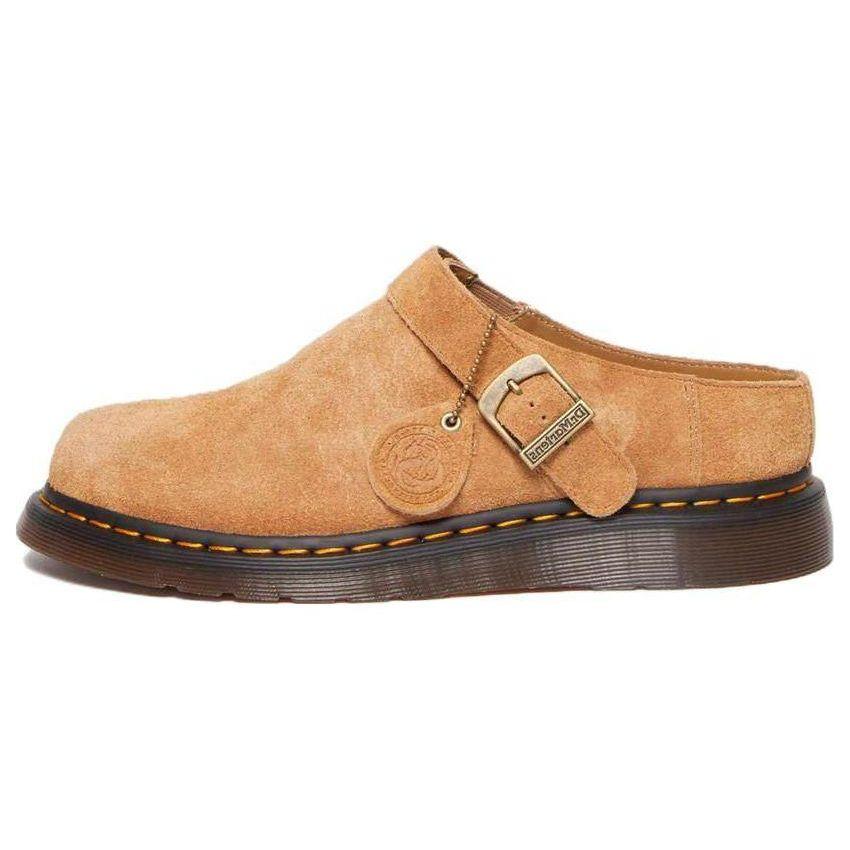 Dr. Martens Isham Suede Shoe Sandy Unisex Sneakers Brown 30619291