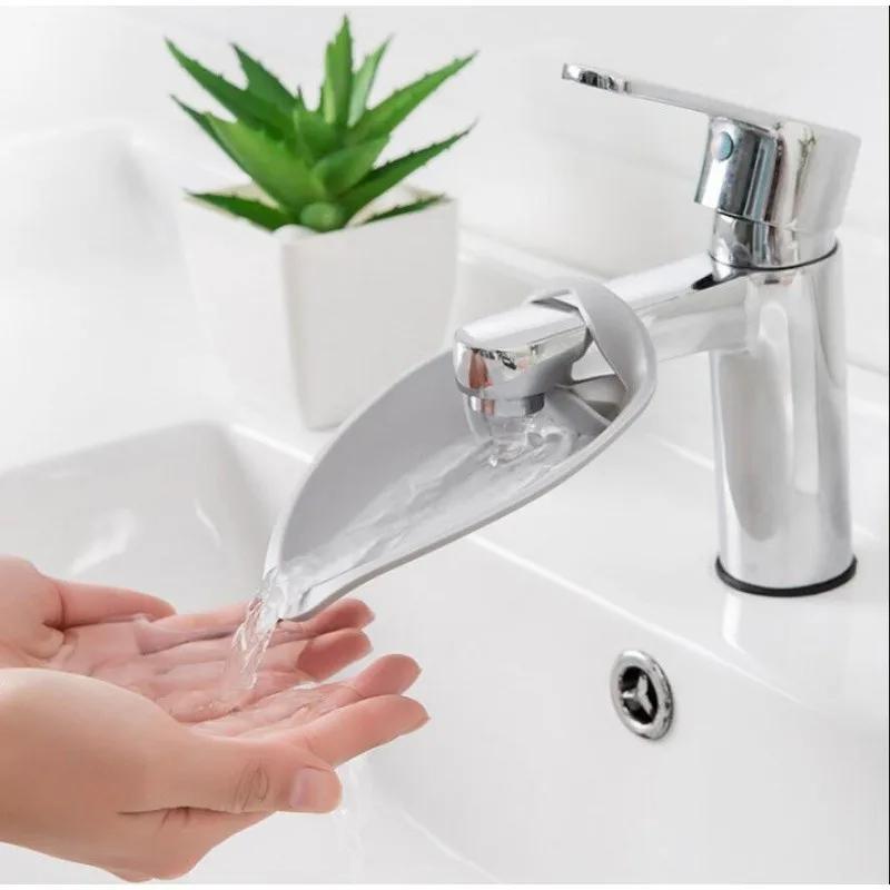 Bathroom Kitchen Accessories New Faucet Extender Toddler Kids Hand-washing Device Children's Guide Sink Faucet Extension