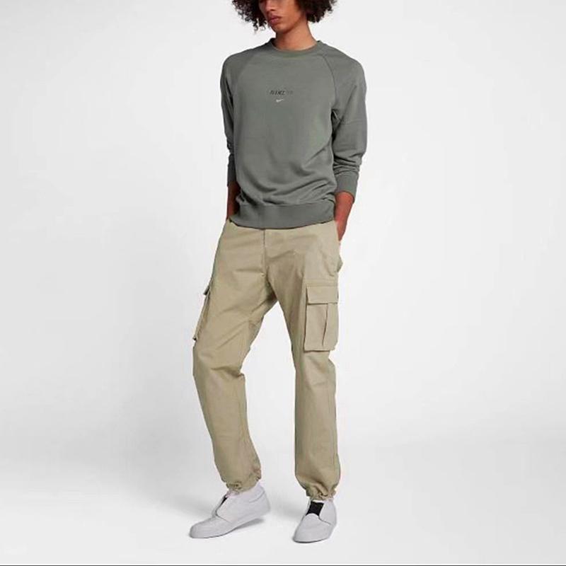 Nike Cargo Pants Men's Khaki Moderate (Unisex) Cargo Pants 916102 235