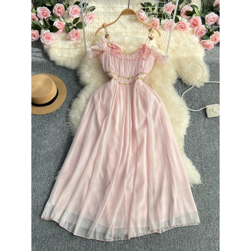 Erste Liebe Milch Süßer Rock Zartrosa Fee Rock Kaffeepause Unterwegs Prinzessinnenrock Super Fee Süßes Latzkleid