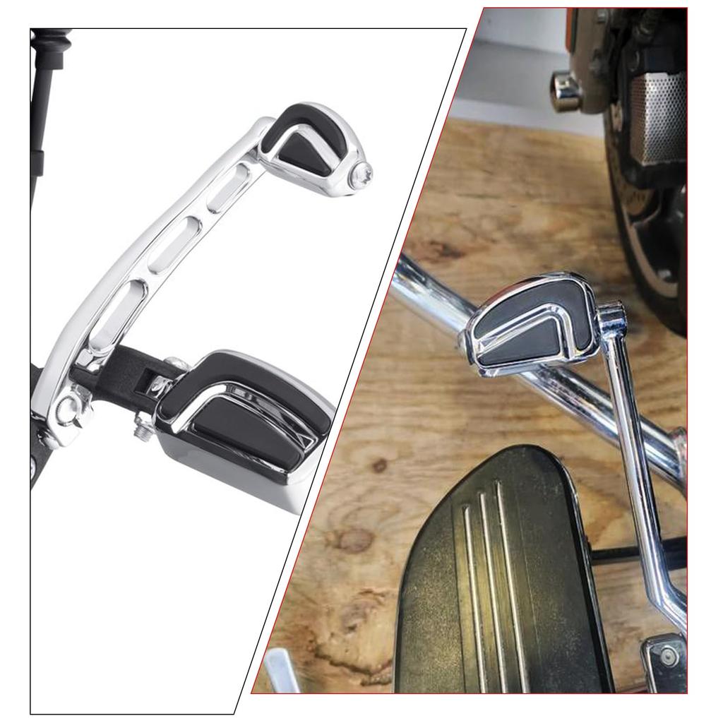 WOWTK Shifter Shift Pegs for All Harley FL Touring Road Street Electra Road and Chrome Pegs, Heel/Toe Models, 1986-2017 Softail, 1988-later CVO,