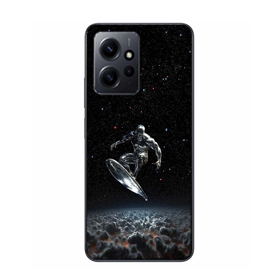 Silver Surfer Phone Case For Redmi 12 13C 12C 15C 9 10 10C Note 13 Pro Plus 14 15 Pro 9T 9C 9A TPU Soft Cover Clear Cell Cases S