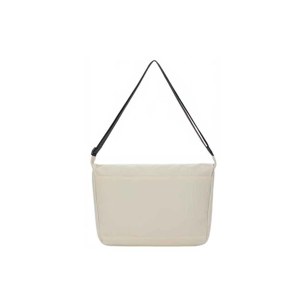 New Balance Simple Large Capacity Shoulder Crossbody Bag Men Messenger Bag Off-White LAB13632-RSI