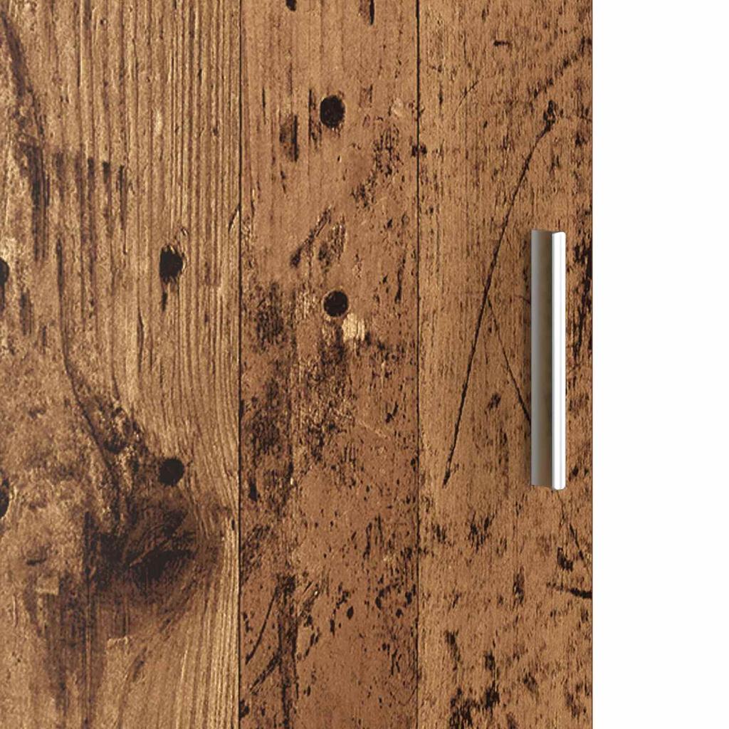 Highboard Reclaimed Wood 31.5 x 32 x 122.5 cm