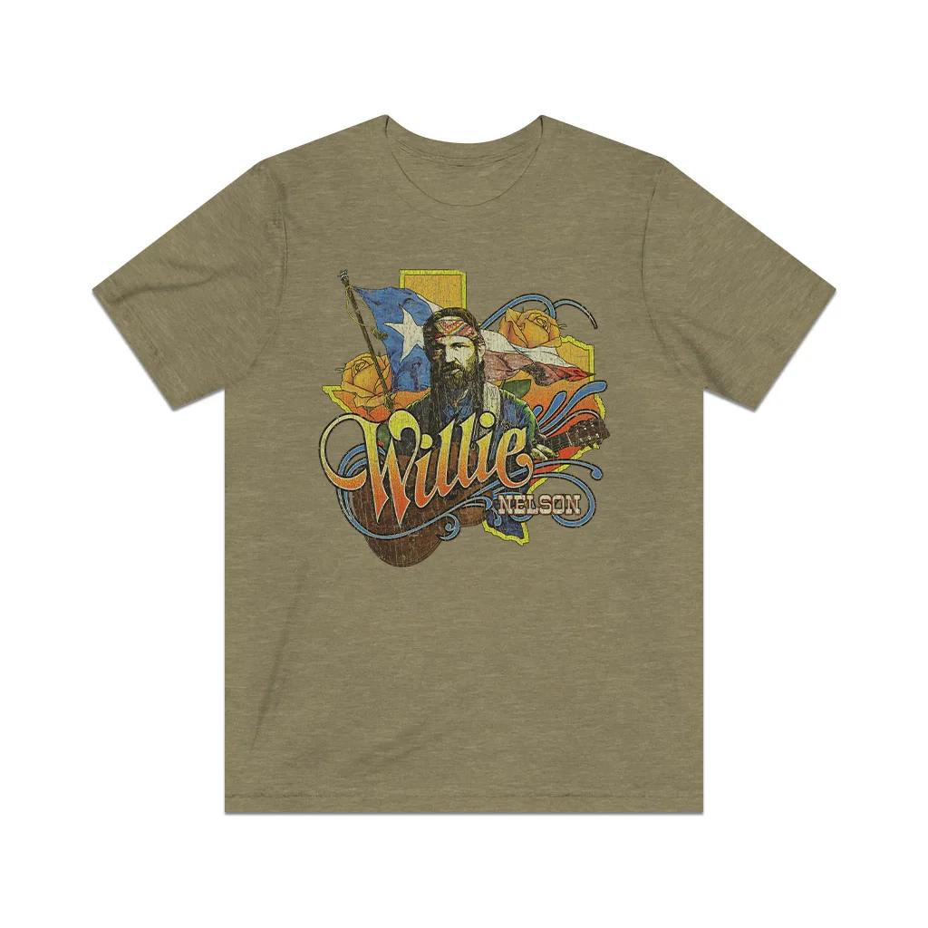 Texas Willie 1984 Vintage Men s T shirt S