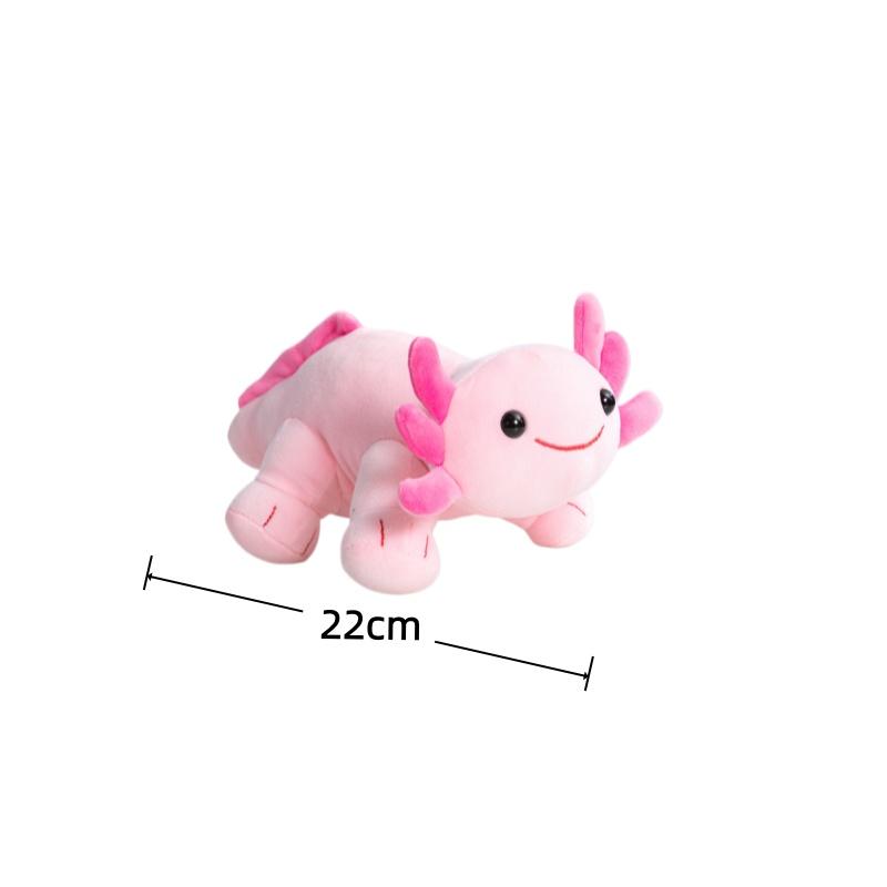 Salamander Knuffels Ambystoma Mexicanum Gevulde Pop Kleine Draak Speelgoed voor Kinderen Schattig Huisdecoratie Speelgoed Creatieve Verjaardagscadeaus