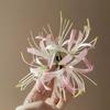 Chinese Style Blue Simulation Flower Hairpin For Women Elegant Three-dimensional Flower Duckbill Clip Side Clip Headwear