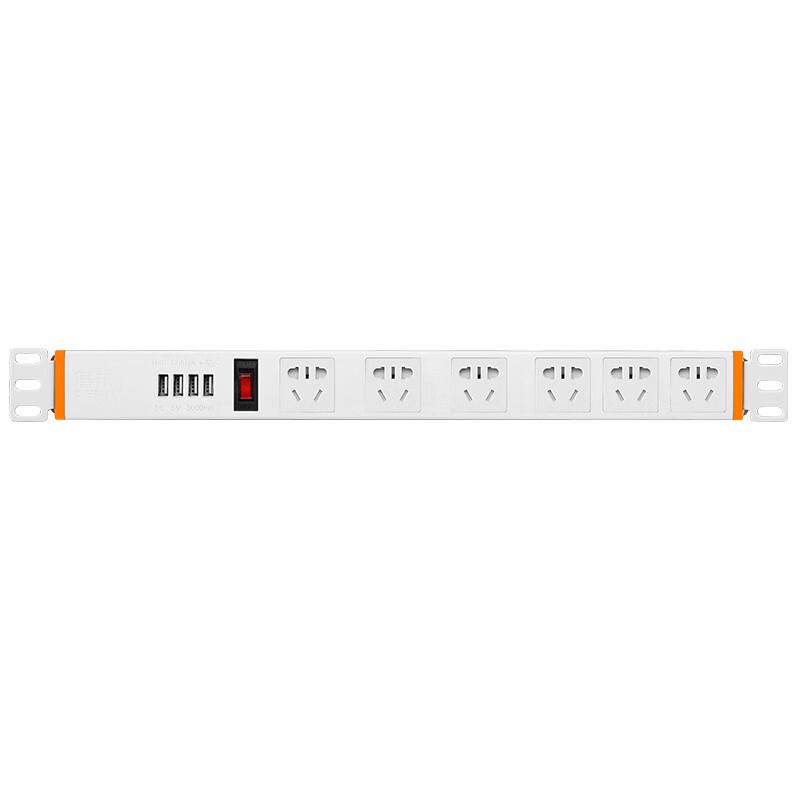 Настольная сетевая розетка DEMU с USB-портами 220V