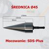 Świder do łupania szczypek do wkrętarki 45mm HEX10 / SDS