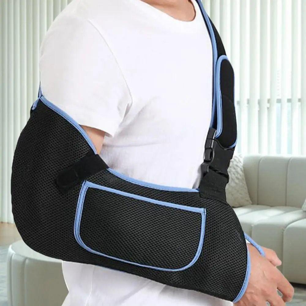 Adjustable Strap Forearm Brace Thicken Shoulder Pads Wrist Fixed Protector  Wrist Fracture