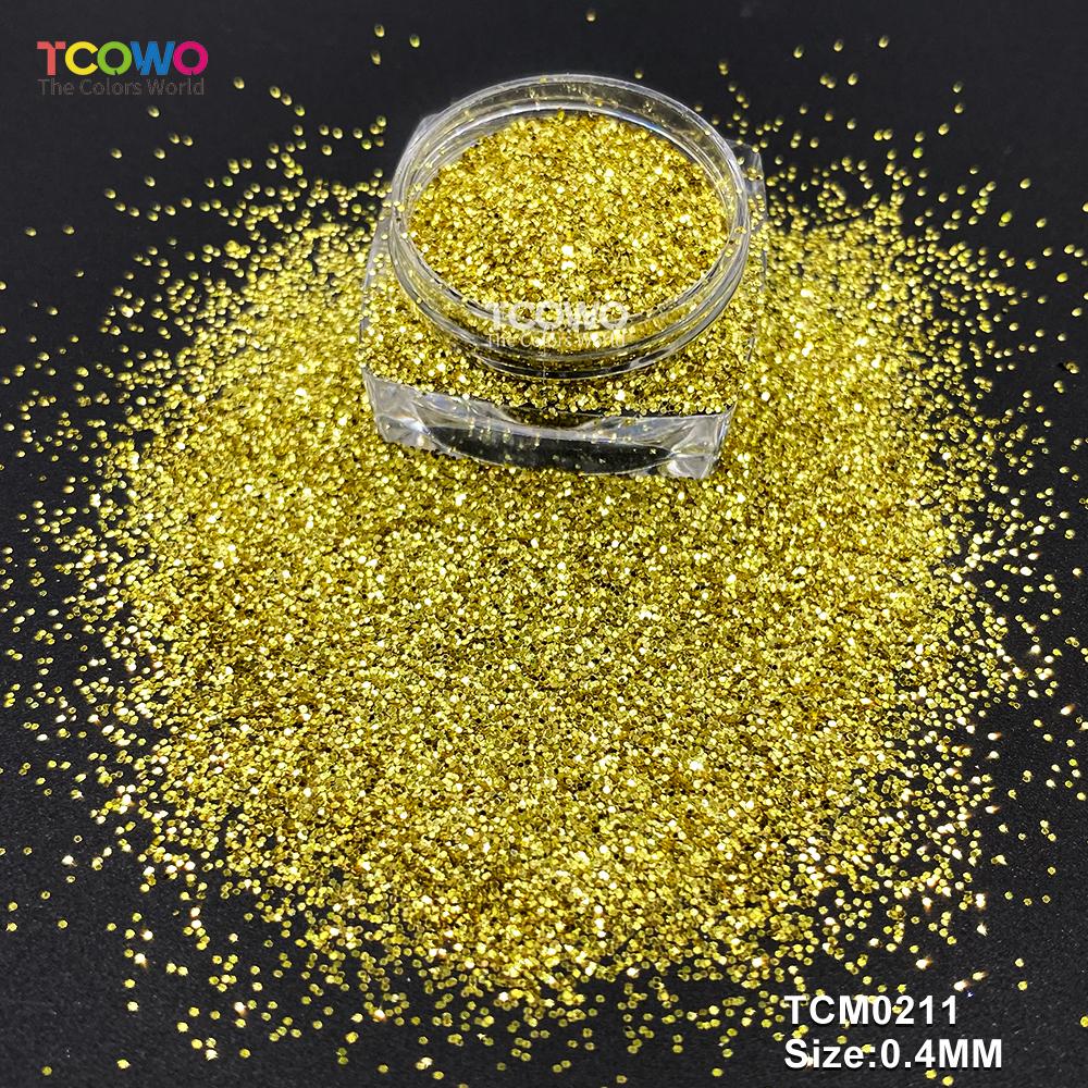 1/128 Fine Bulk Metallic Colors Glitter Powder for Nail Art Tumblers Resin Candle