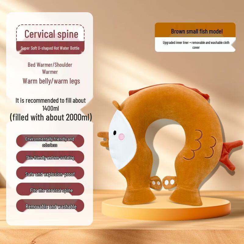 Fumide U-shaped Neck & Shoulder Hot Water Bottle