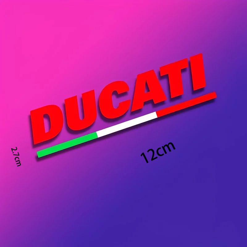 Ducati 848, 899, 959, 1098, 1198, 1199, 1299 fuel tank three-color flag car stickers