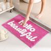 Bathroom Decor Cozy Bath Rug Bathroom Use 20x30 Inch Size 900gsm Soft Material Comfortable Bathroom Accessory Highly Absorbent