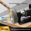 Compact Hand Drill to Grinder Conversion Kit for Metal Polishing and Sharpening