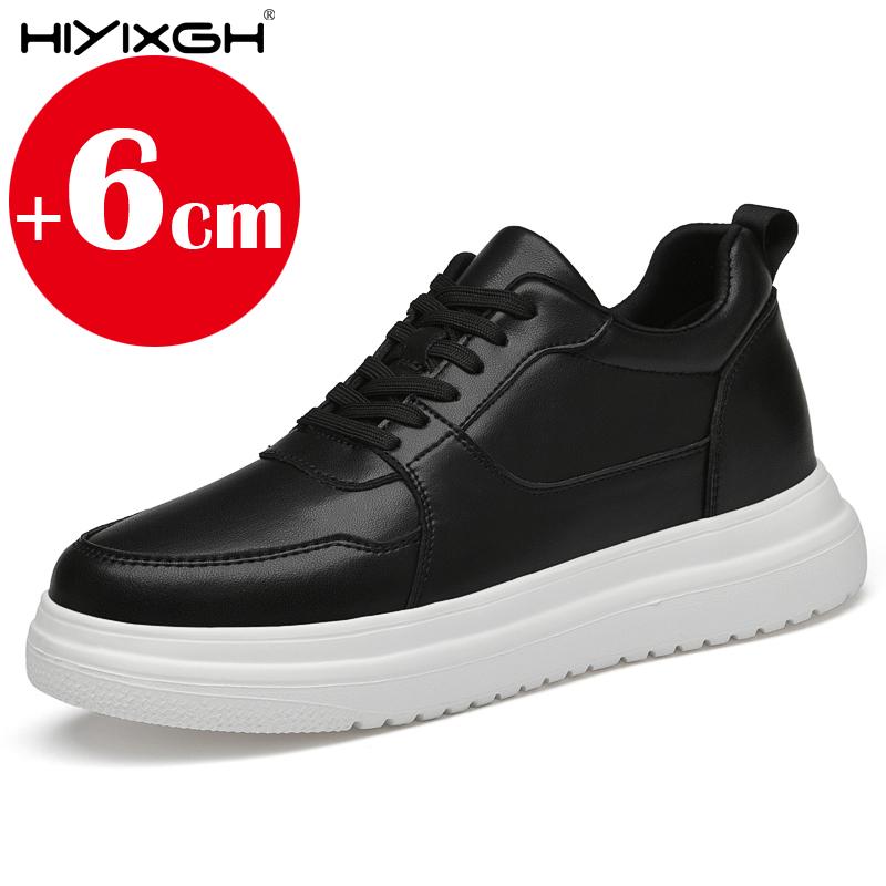 

6/8 Толстая подошва Увеличивающая рост обувь Износостойкая мужская обувь Модная мужская повседневная обувь Мужские низкие кроссовки Дышащая высота 37