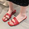 Flats Women Slippers Designer Clip Toe Dress Shoes New Fashion Woman's Sandals 2025 Summer Casual Slides Cozy Flip Flops Mujer