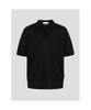 Binpolmen Gentle Tech Collar Neck Knit - Black