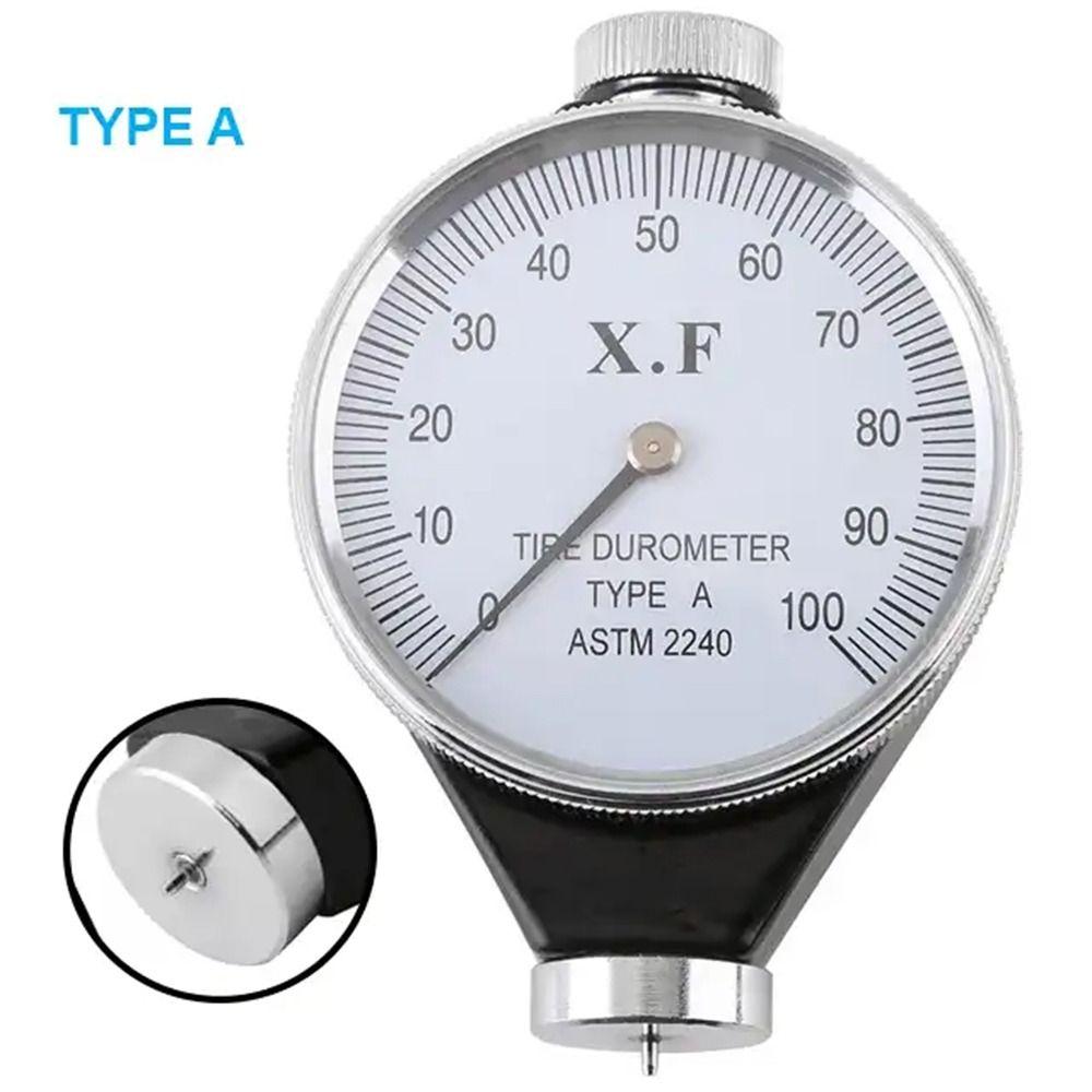 

Измеритель твердости по Шору типа A/O/D, циферблат 0-100 градусов, цифровой твердомер Type A