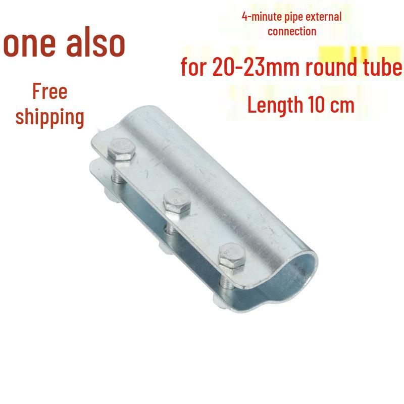 

Galvanized Steel Pipe Connector: 4/6 Point, 1/1.5 Inch Fastener.