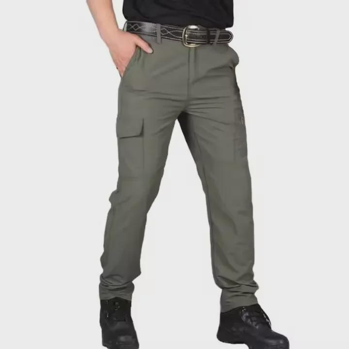 Herren-Overalls mit mehreren Taschen: Neuer Herbststil, Amerikanische Trendmarke, Lockere Lässige Outdoor Gerade Hose