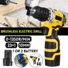 16.8V Electric Screwdriver Mini Wireless Driver With 1/2PCS Lithium-Ion Battery Cordless Drill  Home DIY Power Tools