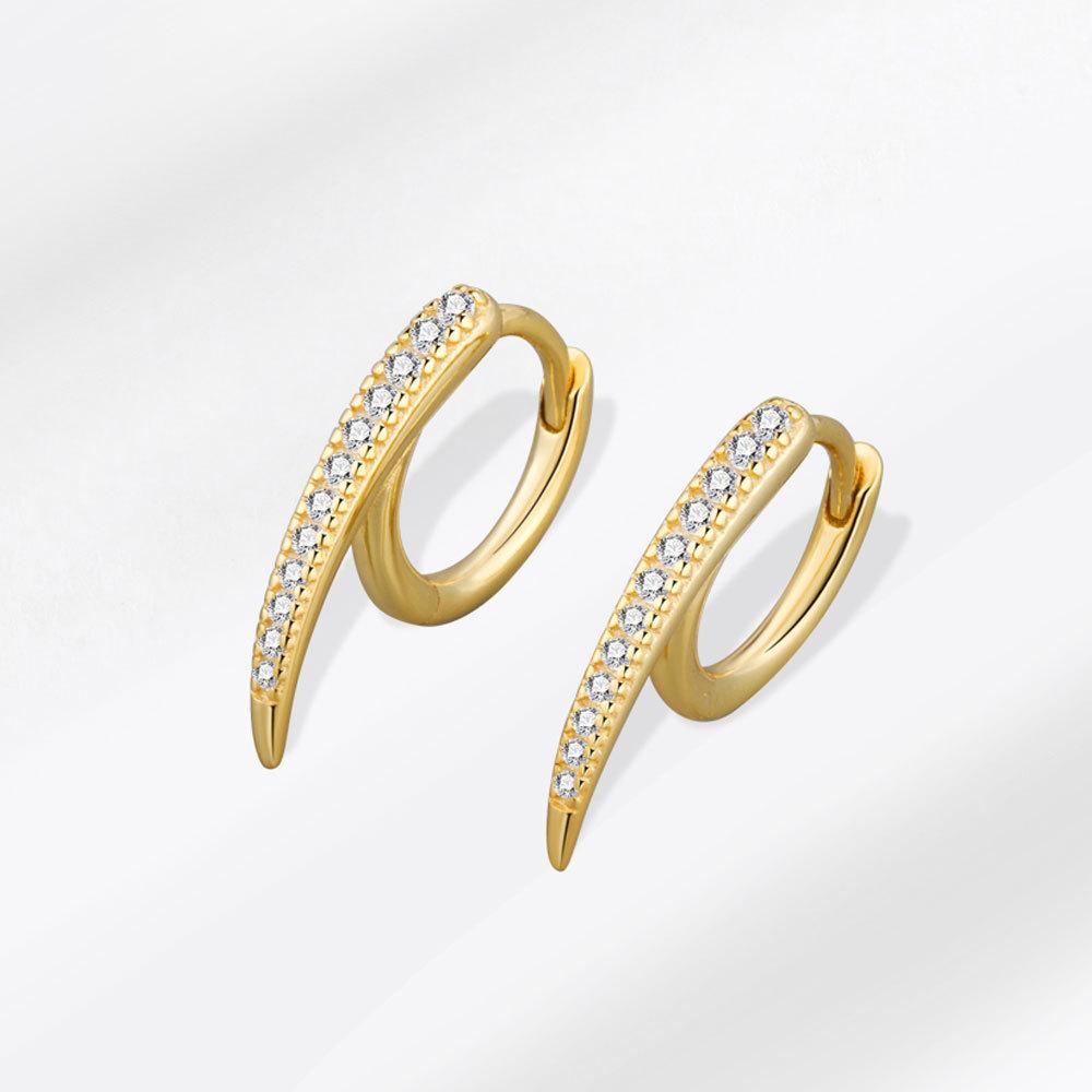 Lindon – boucles d'oreilles en alliage de cuivre et Zircon, boucles d'oreilles pendantes pour femmes, cadeaux de fête de mariage