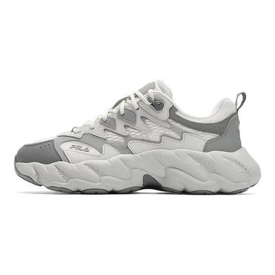 Fern2 Fern Shoes Retro Fashion Versatile Comfortable Simple Sports Wear-Resistant Low-Top Casual Shoes Men Casual Shoes White Gray F12M511101FCW