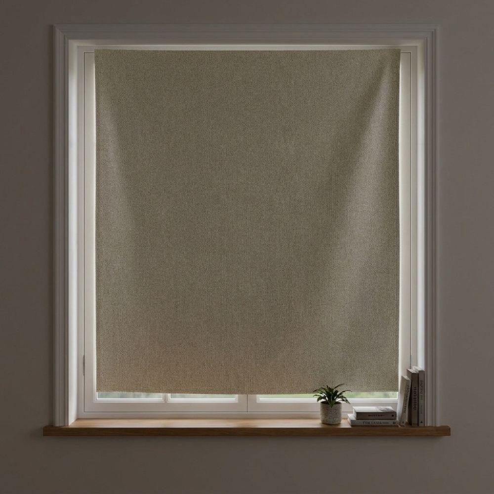 Self-Adhesive Blackout Curtains Dust-proof Thermal Insulated Curtain Magic Tape Curtain  Bedroom